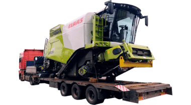 аренда трала для перевозки комбайна